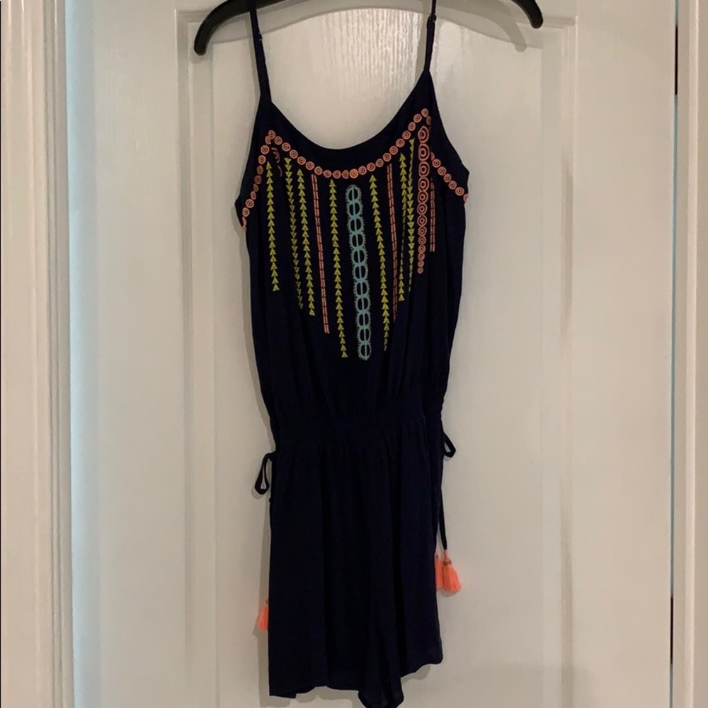 Lilly Pulitzer Navy Beeler Romper